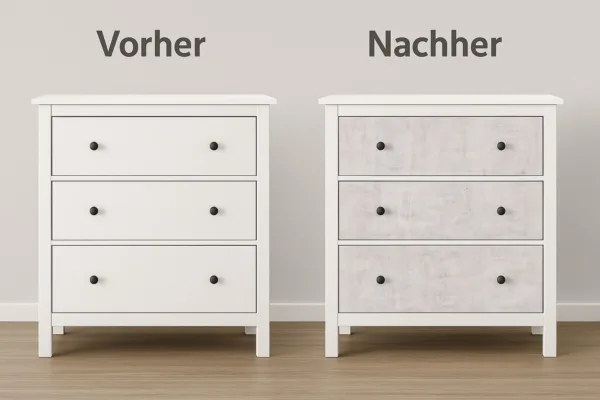 Selbstklebende Betonoptik Tapete, Grau – Bild 5